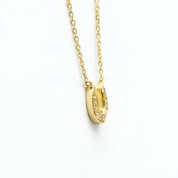 Vendome Aoyama Horseshoe Diamond Necklace Yellow Gold (18K) Diamond Men,Women Fashion Pendant Necklace (Gold)