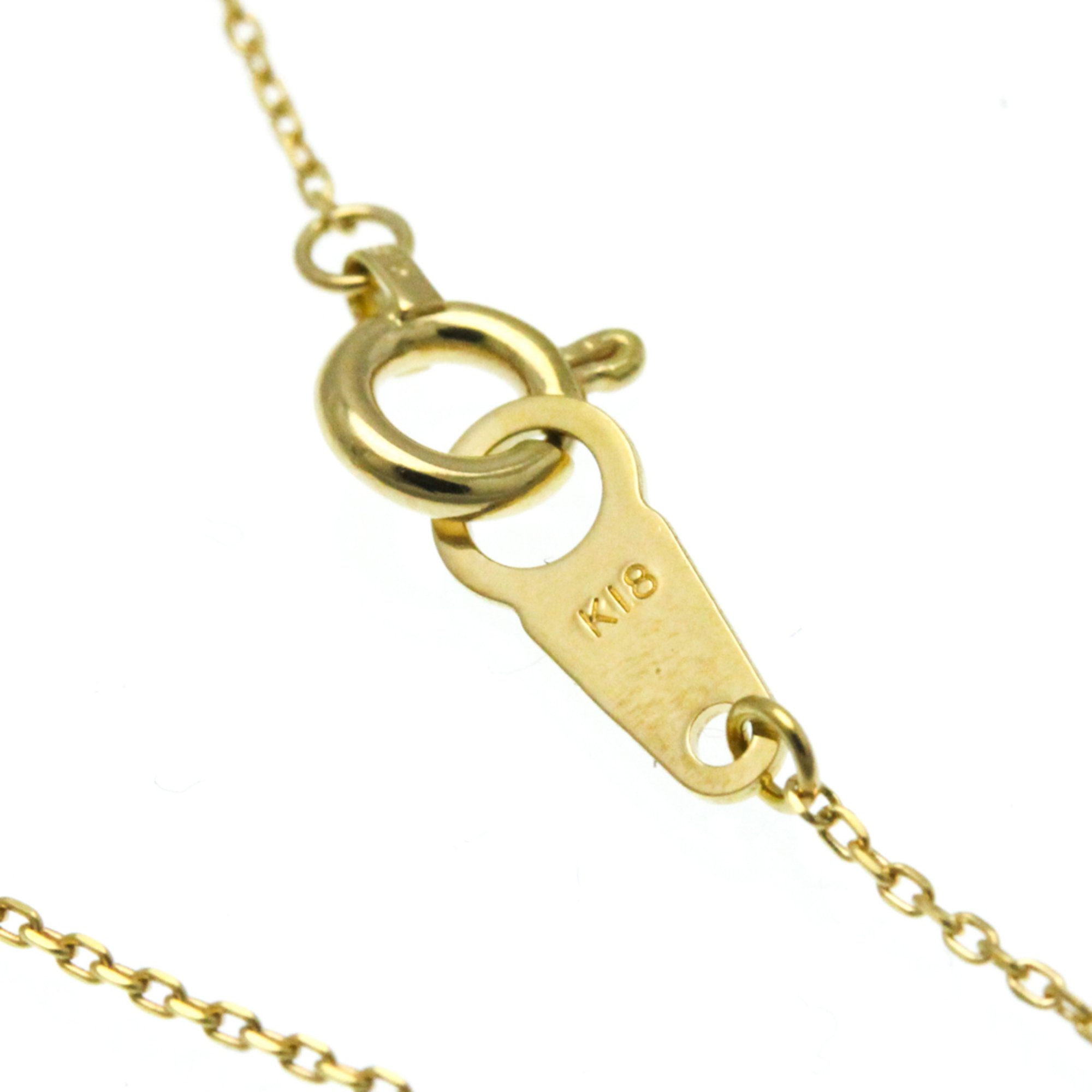 Vendome Aoyama Horseshoe Diamond Necklace Yellow Gold (18K) Diamond Men,Women Fashion Pendant Necklace (Gold)