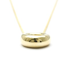 Chaumet Anneau Necklace Yellow Gold (18K) No Stone Unisex Fashion Pendant Necklace (Gold)