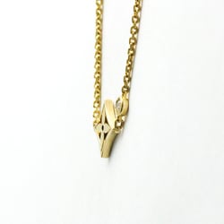 Louis Vuitton Pendentif Monogram Idylle Diamond Necklace Q93280 Yellow Gold (18K) Diamond Men,Women Fashion Pendant Necklace