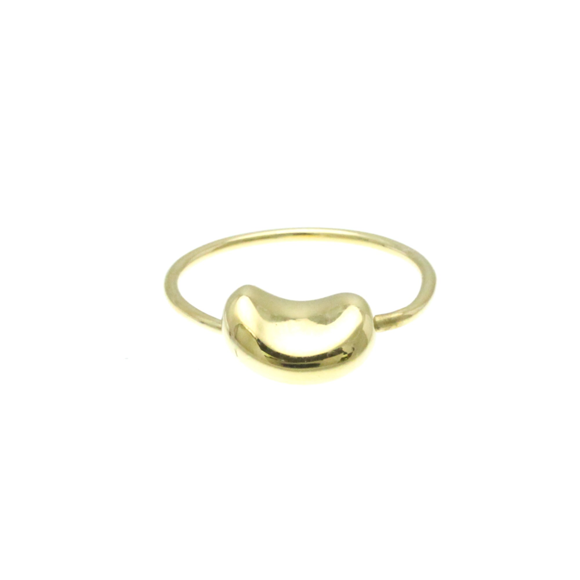 Tiffany Bean Yellow Gold (18K) Fashion No Stone Band Ring Gold