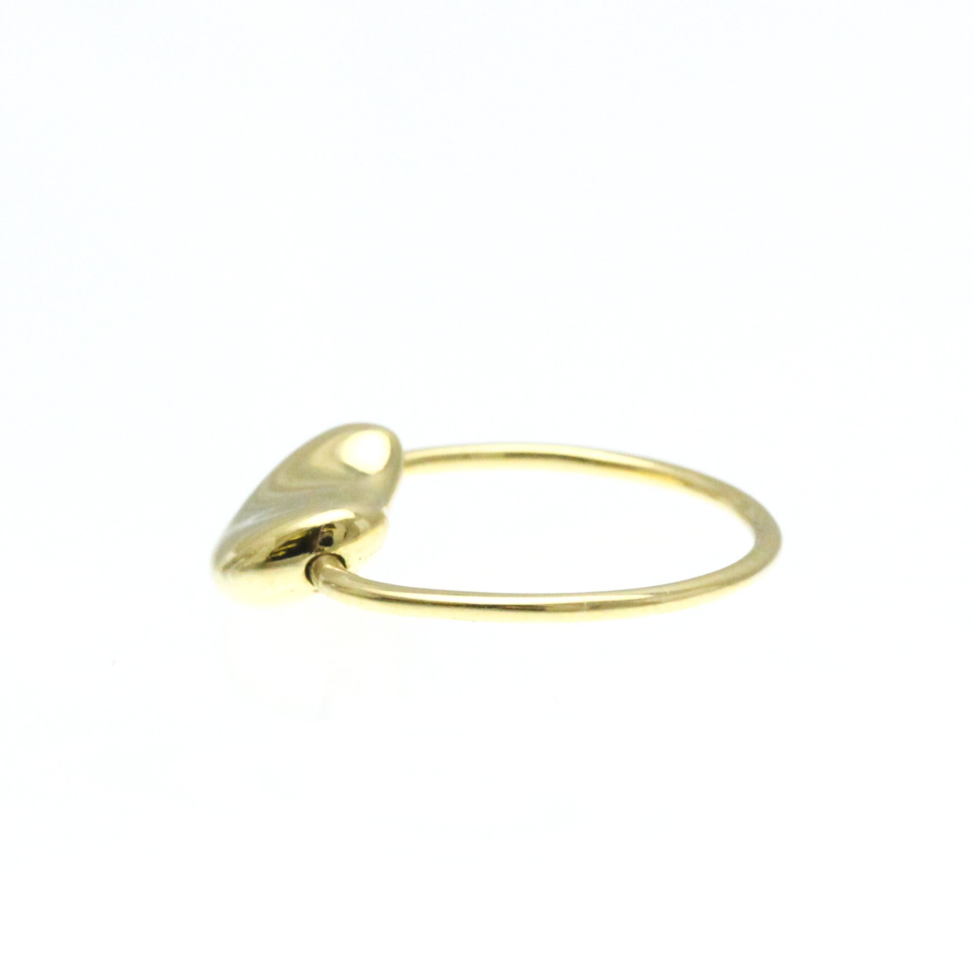 Tiffany Bean Yellow Gold (18K) Fashion No Stone Band Ring Gold