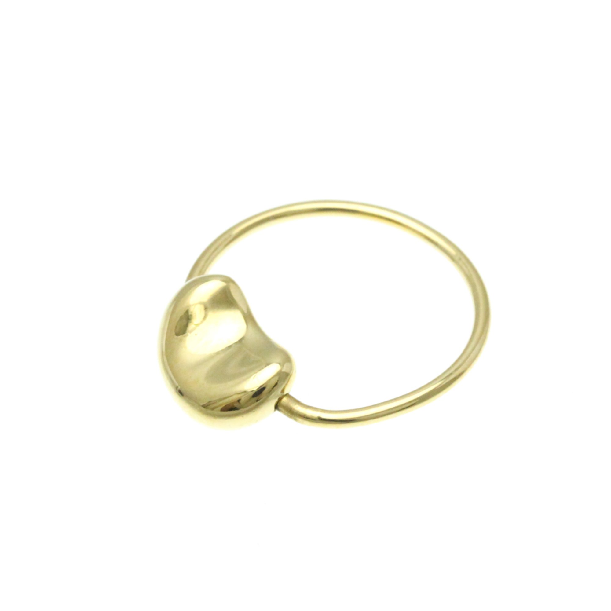 Tiffany Bean Yellow Gold (18K) Fashion No Stone Band Ring Gold