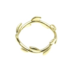 Tiffany Olive Leaf Yellow Gold (18K) No Stone Band Ring Gold