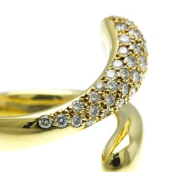 Tiffany Elongated Teardrop Diamond Ring Yellow Gold (18K) Fashion Diamond Band Ring Gold