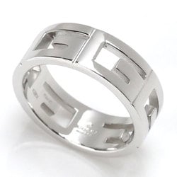 GUCCI K18WG White Gold Multiple Ring, Size 16, 9.2g, Unisex