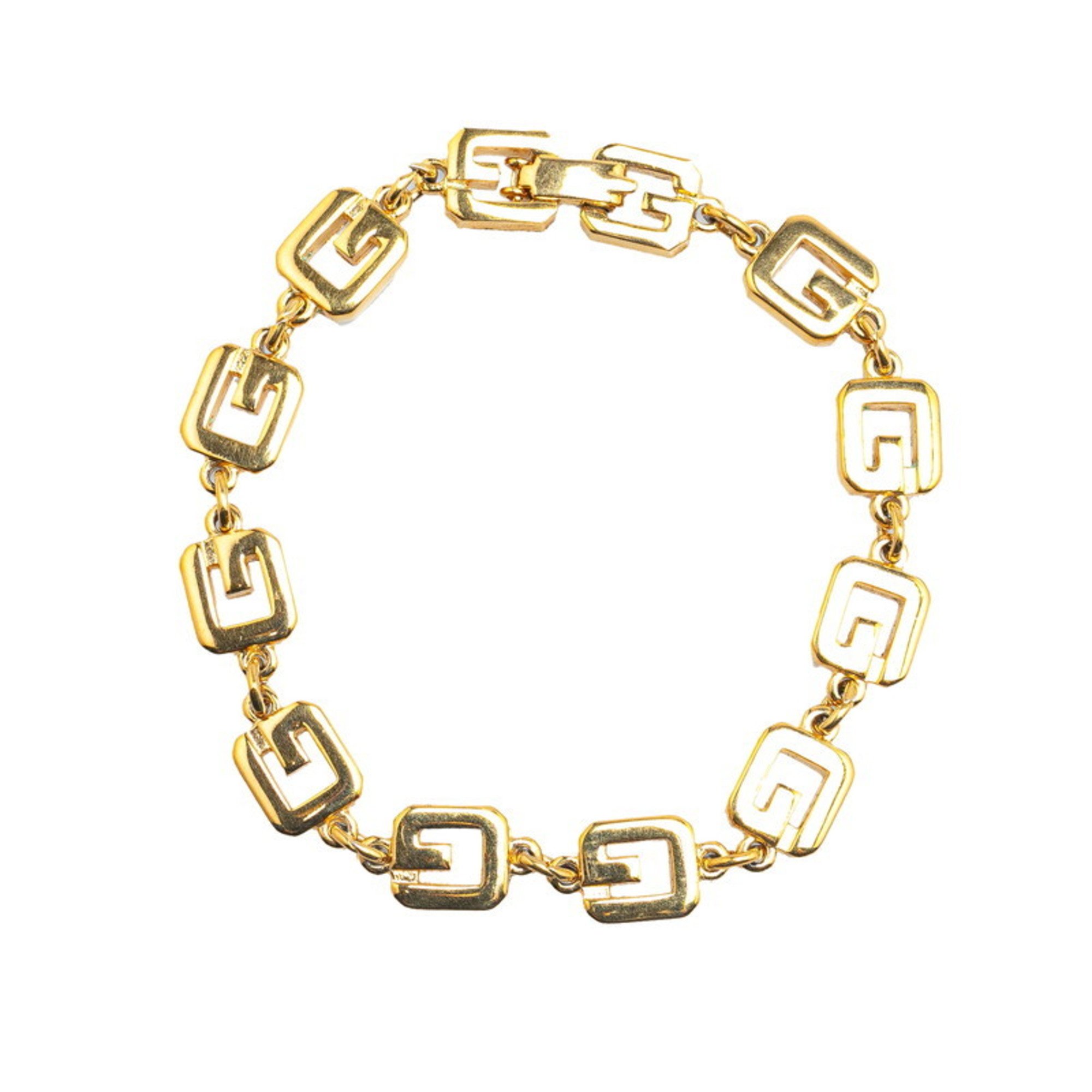 Givenchy G Bracelet Gold Plated Women's