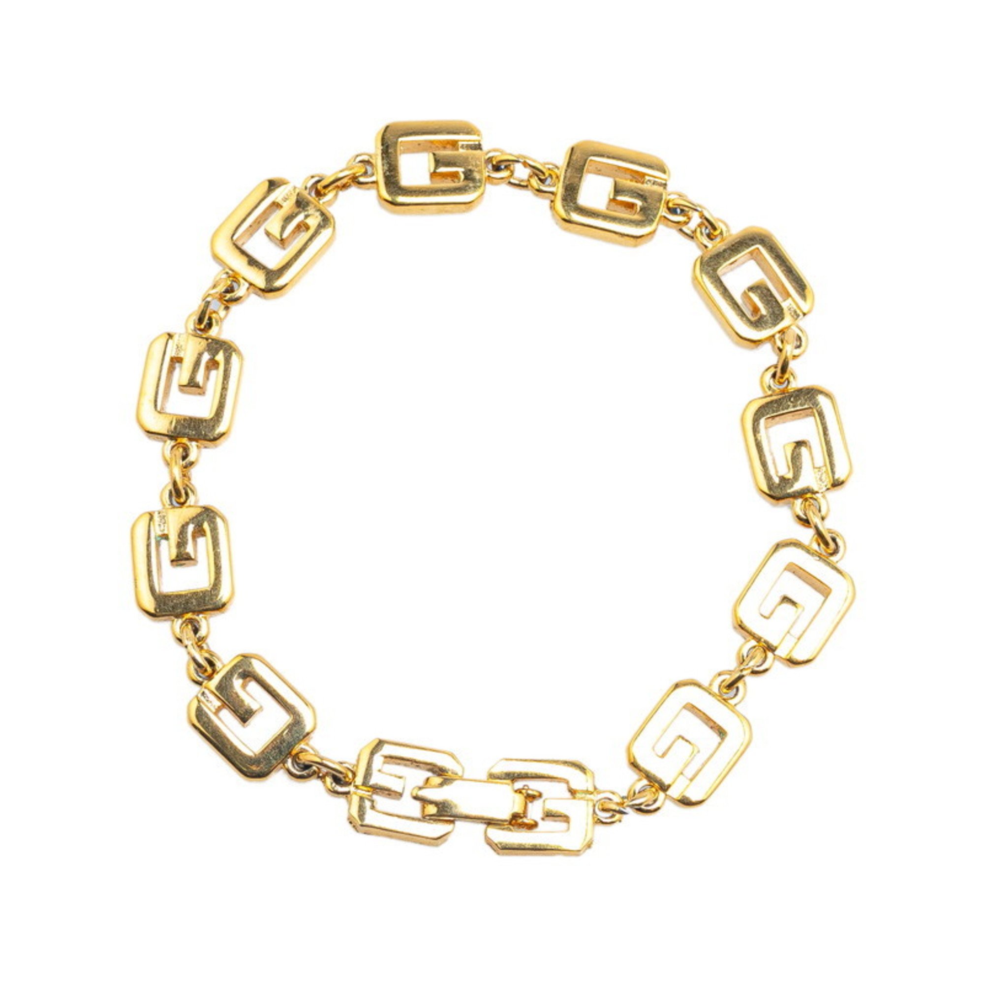 Givenchy G Bracelet Gold Plated Women's