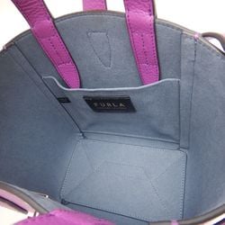 Furla BASRFUA HSF000 Tote Bag NET Leather Purple 252251