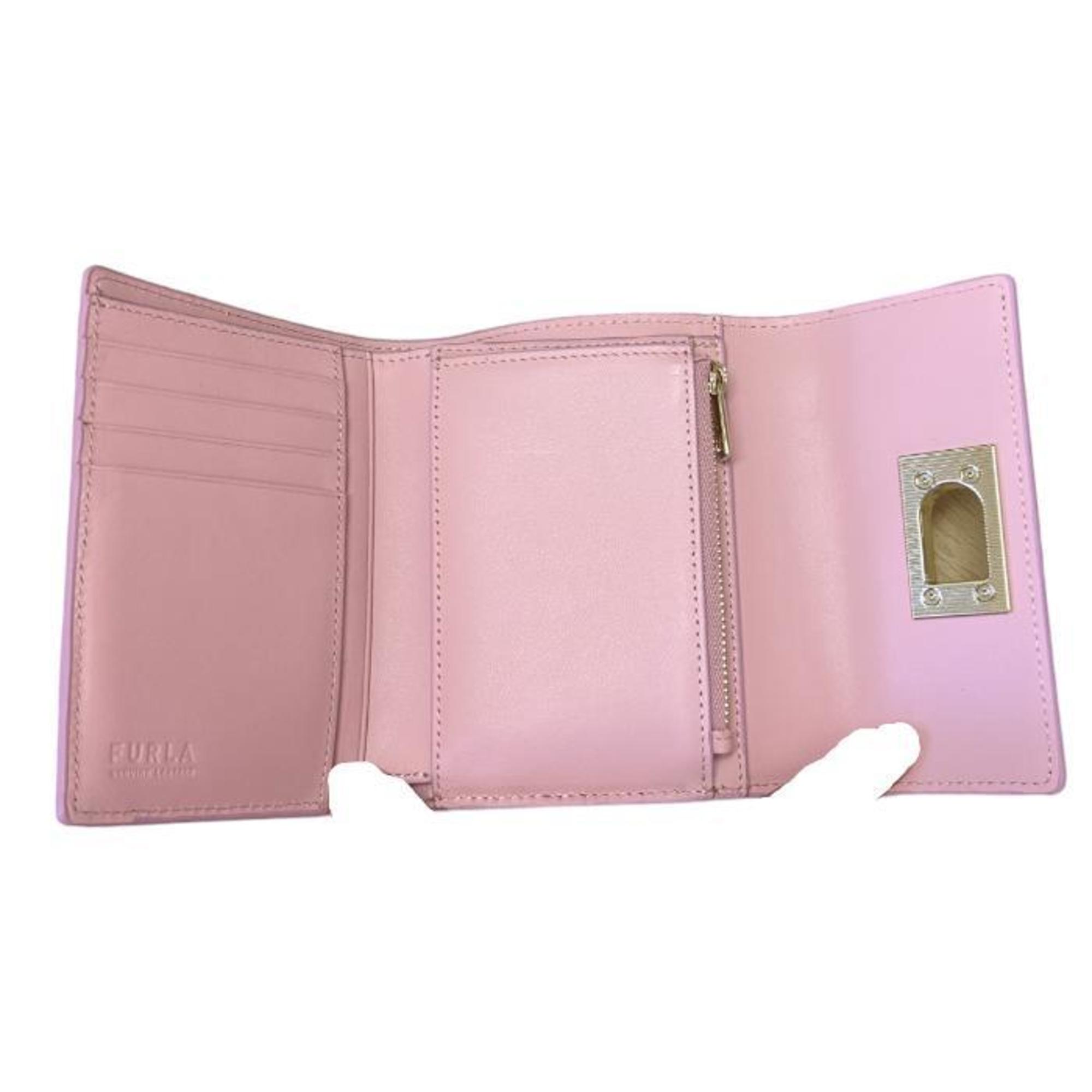 FURLA Women's Wallet with Coin Purse, Tri-Fold, Pink, PCW4ACO W1