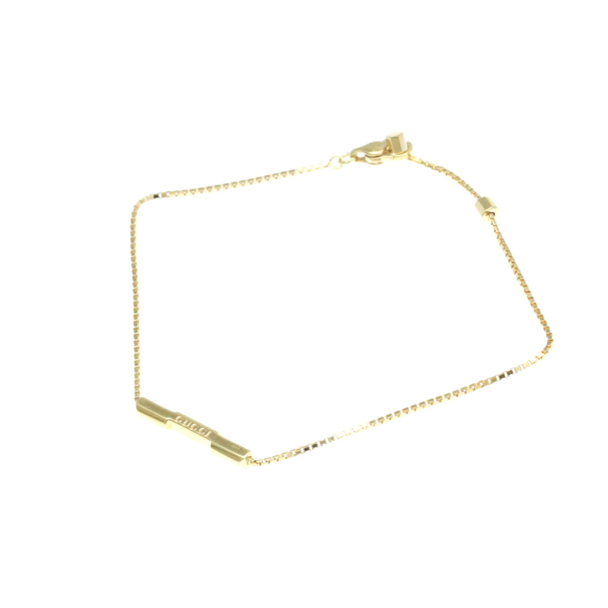 Gucci Link Toe Bracelet Yellow Gold (18K) No Stone Charm Bracelet Gold