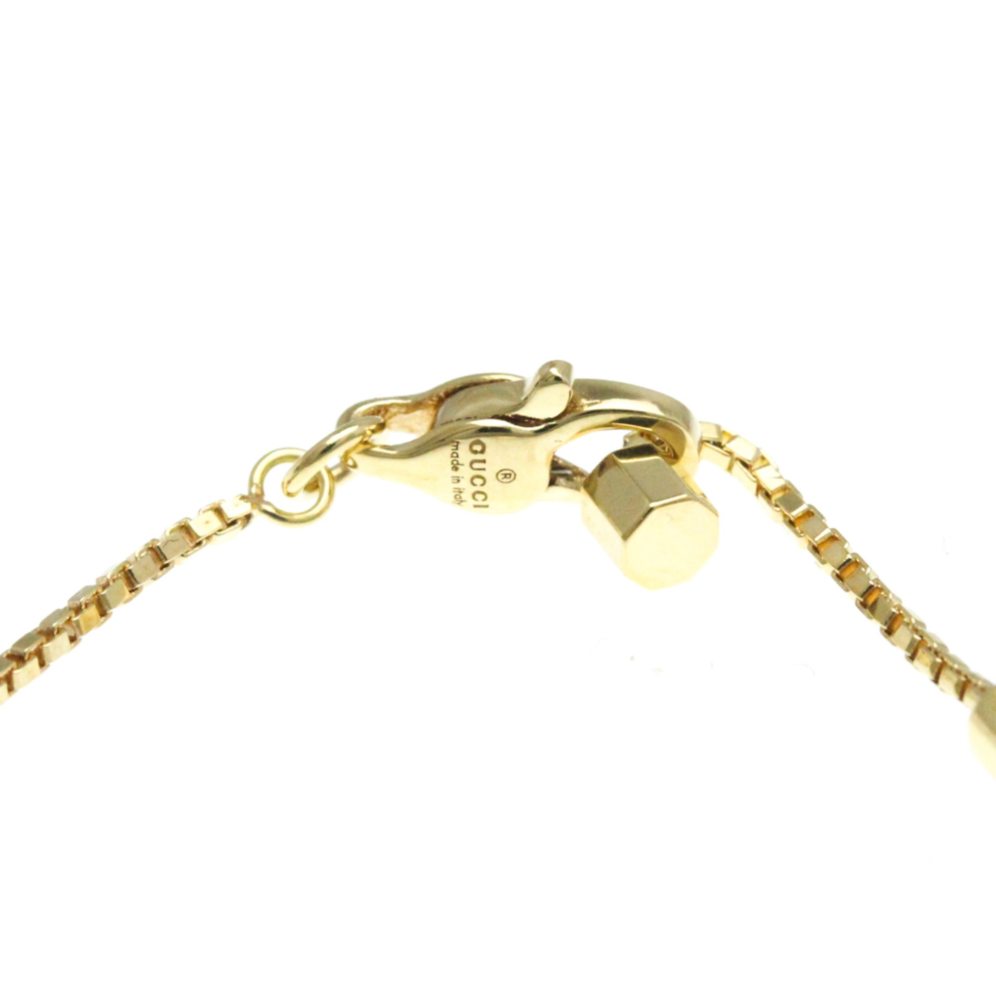 Gucci Link Toe Bracelet Yellow Gold (18K) No Stone Charm Bracelet Gold