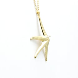 Tiffany Starfish Yellow Gold (18K) No Stone Men,Women Fashion Pendant Necklace (Yellow Gold)