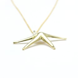 Tiffany Starfish Yellow Gold (18K) No Stone Men,Women Fashion Pendant Necklace (Yellow Gold)