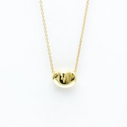 Tiffany Bean Yellow Gold (18K) No Stone Men,Women Fashion Pendant Necklace (Gold)