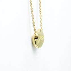 Tiffany Bean Yellow Gold (18K) No Stone Men,Women Fashion Pendant Necklace (Gold)