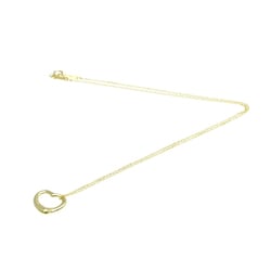 Tiffany Open Heart Yellow Gold (18K) No Stone Women,Men Fashion Pendant Necklace (Gold)