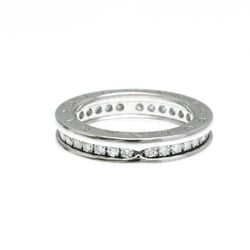 Bvlgari B.zero1 White Gold (18K) Fashion Diamond Band Ring Silver