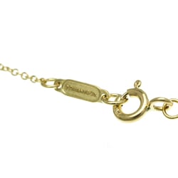 Tiffany Bow Ribbon Necklace Yellow Gold (18K) No Stone Men,Women Fashion Pendant Necklace (Gold)