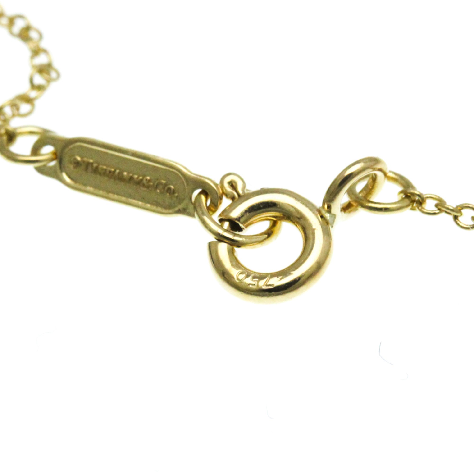 Tiffany Bow Ribbon Necklace Yellow Gold (18K) No Stone Men,Women Fashion Pendant Necklace (Gold)