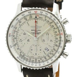 Polished BREITLING Navitimer 01 Steel Automatic Mens Watch AB0123 BF578342