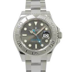 ROLEX Yacht-Master Rolesium 116622 Random Number Roulette Men's Watch Date Grey PT Platinum Bezel Automatic Yacht Master