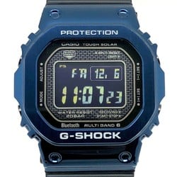 G-SHOCK CASIO Watch GMW-B5000G-2 Radio Solar Metal Case Bezel Urethane Band Bluetooth Mobile Link LED Backlight Screw Back Blue Released in April 2019 Mikunigaoka Store