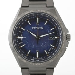 CITIZEN ATTESA Titanium Technology 50th Anniversary Cosmic Blue Collection Limited Edition CB0219-50L H145-S123704 Radio Solar Watch A-156789