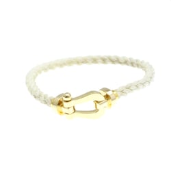 Fred Force 10 LM Large Size Stainless Steel,Yellow Gold (18K) No Stone Charm Bracelet Gold