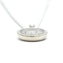 Chopard Happy Diamond 79/3926 White Gold (18K) Diamond Men,Women Fashion Pendant Necklace (Silver)