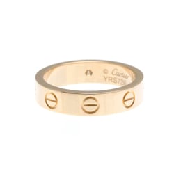 Cartier Mini Love 1P Diamond Ring Pink Gold (18K) Fashion Diamond Band Ring Carat/0.02 Pink Gold