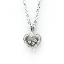 Chopard Happy Diamonds Heart 79/4502 White Gold (18K) Diamond Men,Women Fashion Pendant Necklace (Silver)