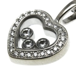 Chopard Happy Diamonds Heart 79/4502 White Gold (18K) Diamond Men,Women Fashion Pendant Necklace (Silver)