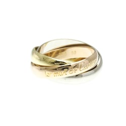 Cartier Trinity Pink Gold (18K),White Gold (18K),Yellow Gold (18K) Fashion No Stone Band Ring Gold