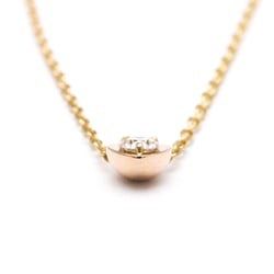 Cartier Diamants Légers De Cartier Heart Pink Gold (18K) Diamond Men,Women Fashion Pendant Necklace (Pink Gold)