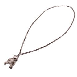 LOUIS VUITTON OB0198 Collier Astro LV Galaxy Necklace Silver Unisex