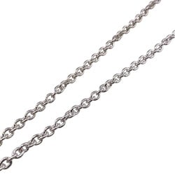 GUCCI 190484-J8400 Interlocking Necklace Silver Brit Unisex