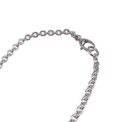 GUCCI 190484-J8400 Interlocking Necklace Silver Brit Unisex