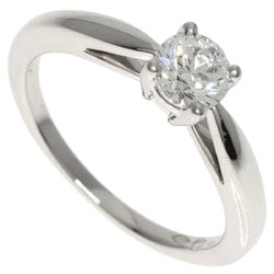 Van Cleef & Arpels Bonheur Solitaire Diamond #48 Ring, Platinum PT950, Women's