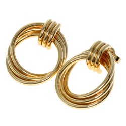 Tiffany Triple Circle Earrings, 14K Yellow Gold, Women's