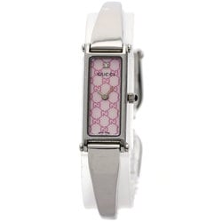 Gucci 1500L Square Face Watch Stainless Steel SS Ladies