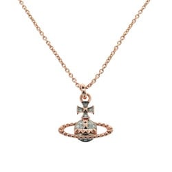 Vivienne Westwood MAYFAIR BAS RELIEF Stone/Metal Pink Gold Necklace 1843Vivienne