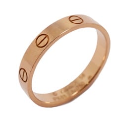 Cartier Ring Love K18PG Pink Gold #58 Men's