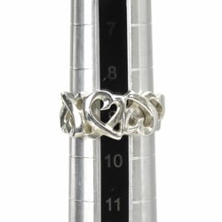 Tiffany & Co. Ring Triple Loving Heart Paloma Picasso Silver 925 Approx. 4.8g Women's TIFFANY