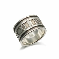 Tiffany & Co. Ring Atlas Silver 925 Approx. 9.4g #10 Ladies TIFFANY