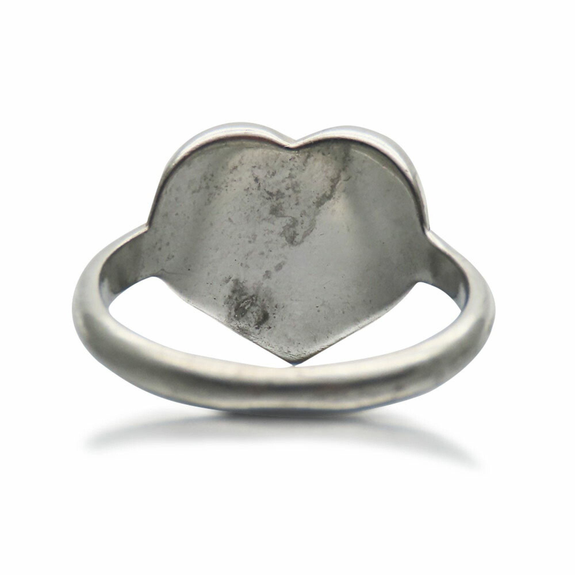 Tiffany & Co. Ring Return to Heart Silver 925 Approx. 2.9g #8 Women's TIFFANY