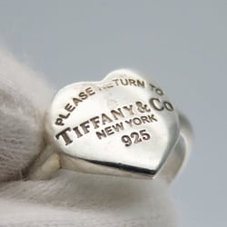 Tiffany & Co. Ring Return to Heart Silver 925 Approx. 2.9g #8 Women's TIFFANY