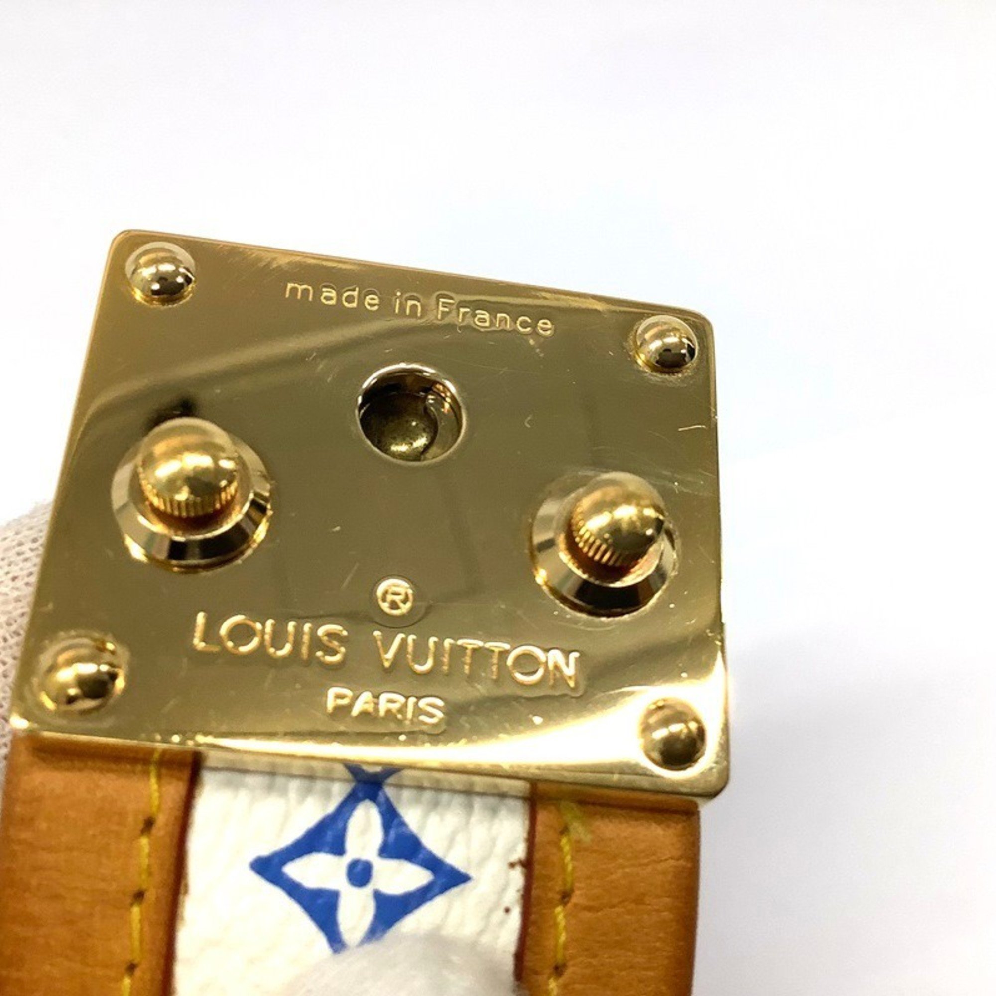 LOUIS VUITTON Bracelet Multicolor Cellule M92593 SN0033 MK-808