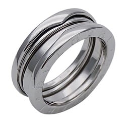 BVLGARI Ring for Women and Men, 750WG B-zero1, 2-Band, White Gold, #52, Approx. Size 12, Polished