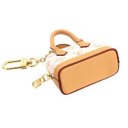 Louis Vuitton Monogram Dune Bag Charm Micro Alma Keychain M01883